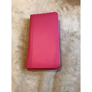 Clava Fusia Colored Leather Passport Wallet, Dimensions:‎ 0.75 x 5 x 9 inches